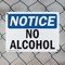 Signmission No Alcohol, 10 in W x Rectangle, Plastic OS-2PACK-NS-P-710-L-16002 - alternate 6